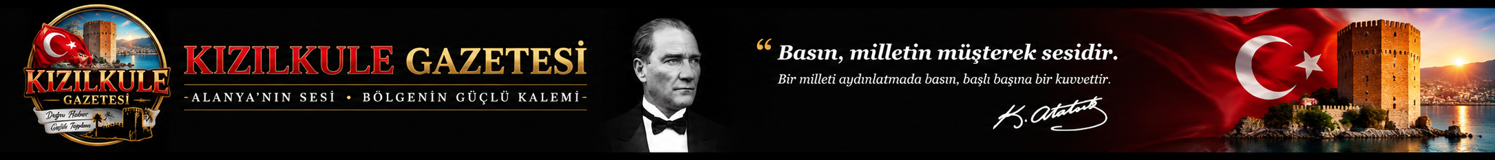 Kızılkule Gazetesi - Alanya'nın Sesi, Bölgenin Güçlü Kalemi