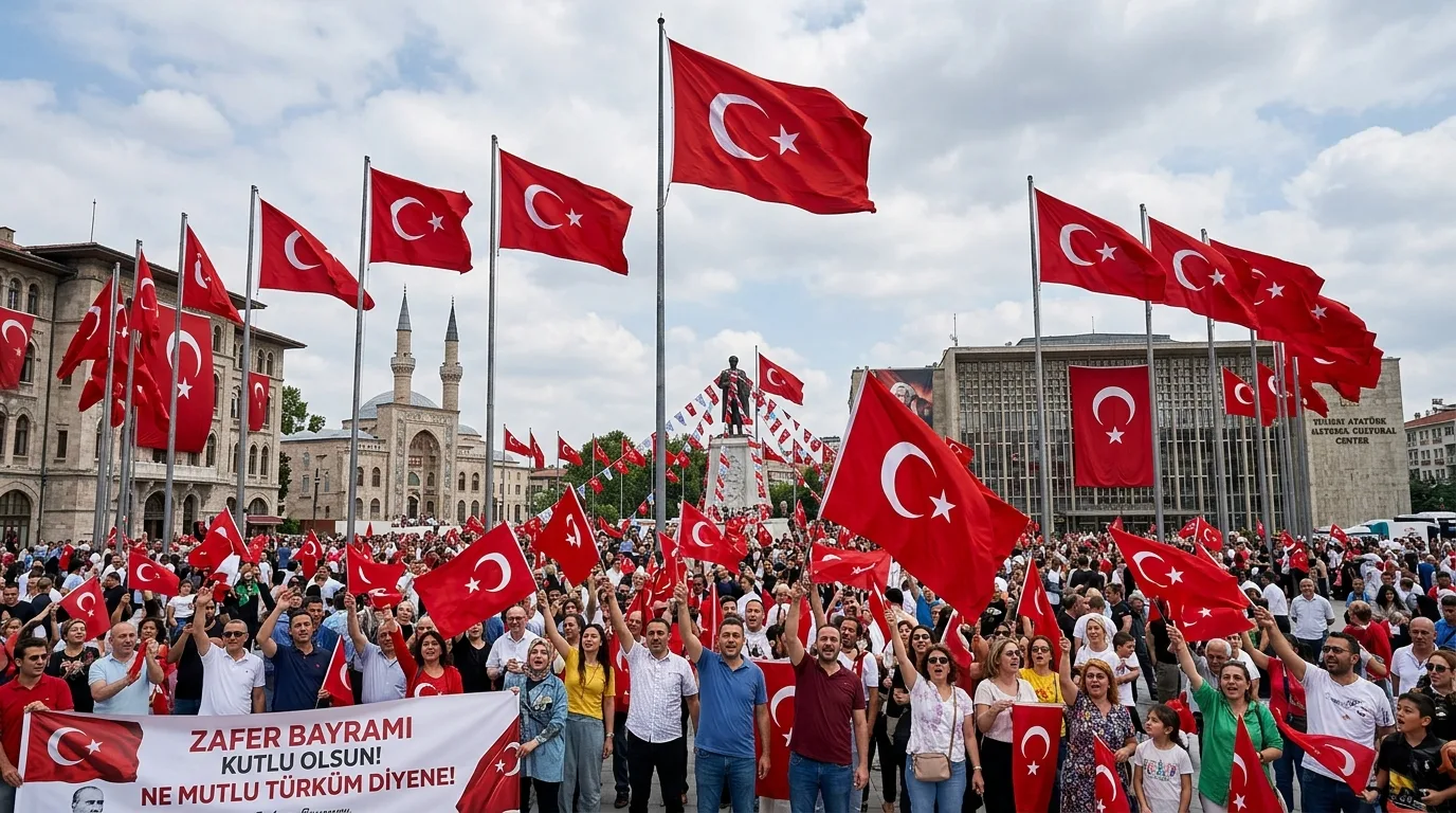 Türkiye'nin Dört Bir Yanında 30 Ağustos Coşkusu