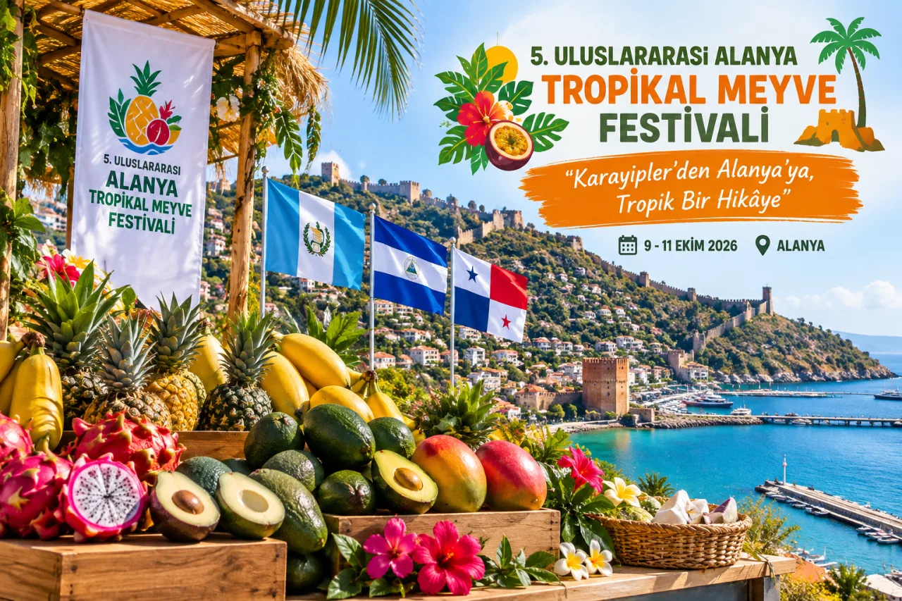 ALANYA’DA TROPİKAL LEZZETLER İÇİN GERİ SAYIM BAŞLADI